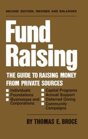 Cover of: Fund raising