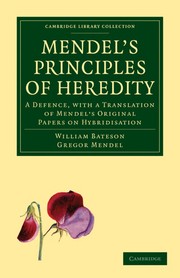 Cover of: Mendel's principles of heredity