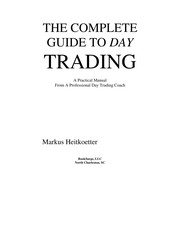 best books about Day Trading The Complete Guide to Day Trading