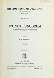 Cover of: Icones fungorum