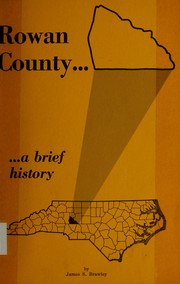 Cover of: Rowan County