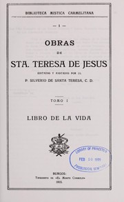 Cover of: Obras de Santa Teresa de Jesus