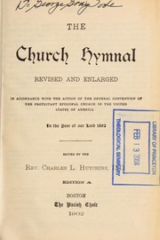 Cover of: The church hymnal