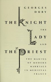 best books about chivalry The Knight, the Lady, and the Priest