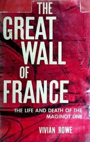 Cover of: The great wall of France
