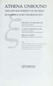 Cover of: Athena unbound [electronic resource] : the advancement of women in science and technology