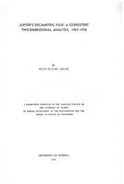 Cover of: Jupiter's decametric flux