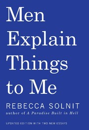best books about consent Men Explain Things to Me