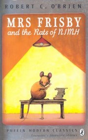 best books about Animals Fiction The Rats of NIMH