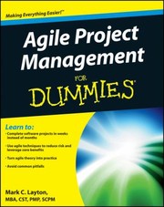 best books about Project Management Agile Project Management For Dummies