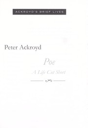 Cover of: Poe : a life cut short