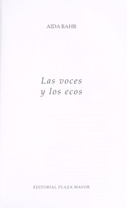 Cover of: Las voces y los ecos