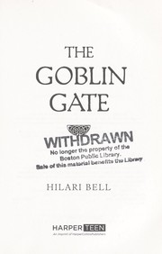 best books about Goblins The Goblin Gate