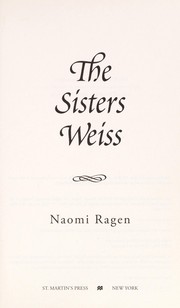 best books about Jewish Families The Sisters Weiss
