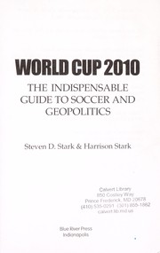 Cover of: World Cup 2010