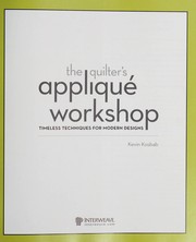 best books about quilting The Quilter's Appliqué Workshop
