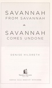 best books about savannah Savannah from Savannah