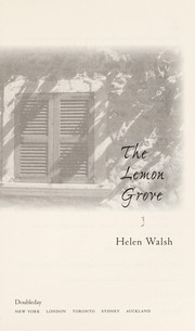 best books about mallorca The Lemon Grove