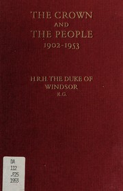Cover of: The Crown and the people, 1902-1953
