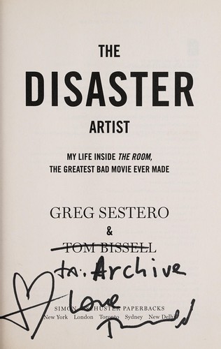 Cover image for The disaster artist