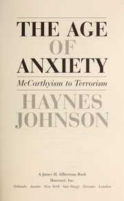 best books about mccarthyism The Age of Anxiety: McCarthyism to Terrorism