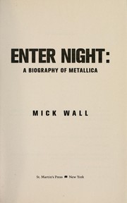 best books about metal Metallica: Enter Night