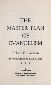 best books about evangelism The Master Plan of Evangelism