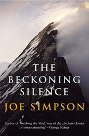 best books about mountain climbing The Beckoning Silence