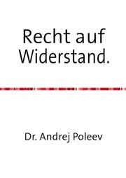 Cover of: Recht auf Widerstand
