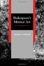 best books about Plays Shakespeare's Metrical Art