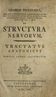 Cover of: De structura nervorum. Tractatus anatomicus