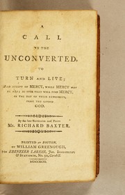 Cover of: A call to the unconverted