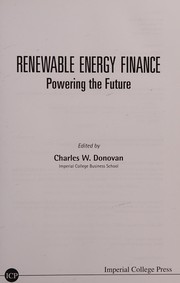 best books about renewable energy Renewable Energy Finance: Powering the Future