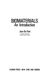 Cover of: Biomaterials
