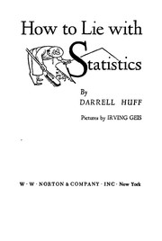 Cover of How to lie with statistics