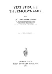 Cover of: Statistische Thermodynamik