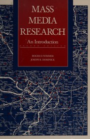 Cover of: Mass media research