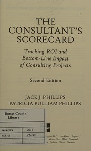 best books about Consulting The Consultant's Scorecard