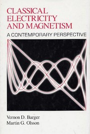 Cover of: Classical electricity and magnetism