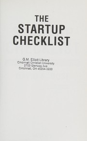 best books about starting small business The Startup Checklist