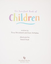 best books about inclusion for elementary students The Barefoot Book of Children