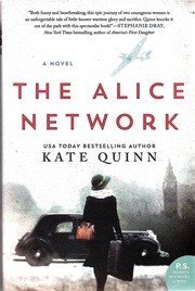 best books about new siblings The Alice Network