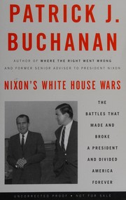 Cover of: Nixon's White House wars