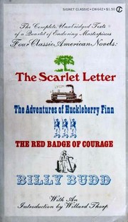 Cover of: Adventures of Huckleberry Finn / Billy Budd / Red Badge of Courage / Scarlet Letter