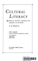 Cover of: Cultural Literacy
