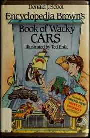 Cover of: Encyclopedia Brown's book of wacky cars