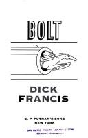 Cover of: Bolt
