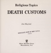 Cover of: Death customs