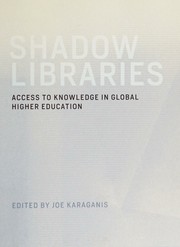 Cover of: Shadow Libraries