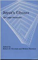 Cover of: Joyce's Ulysses